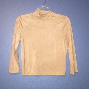 Turtle neck long sleeve top